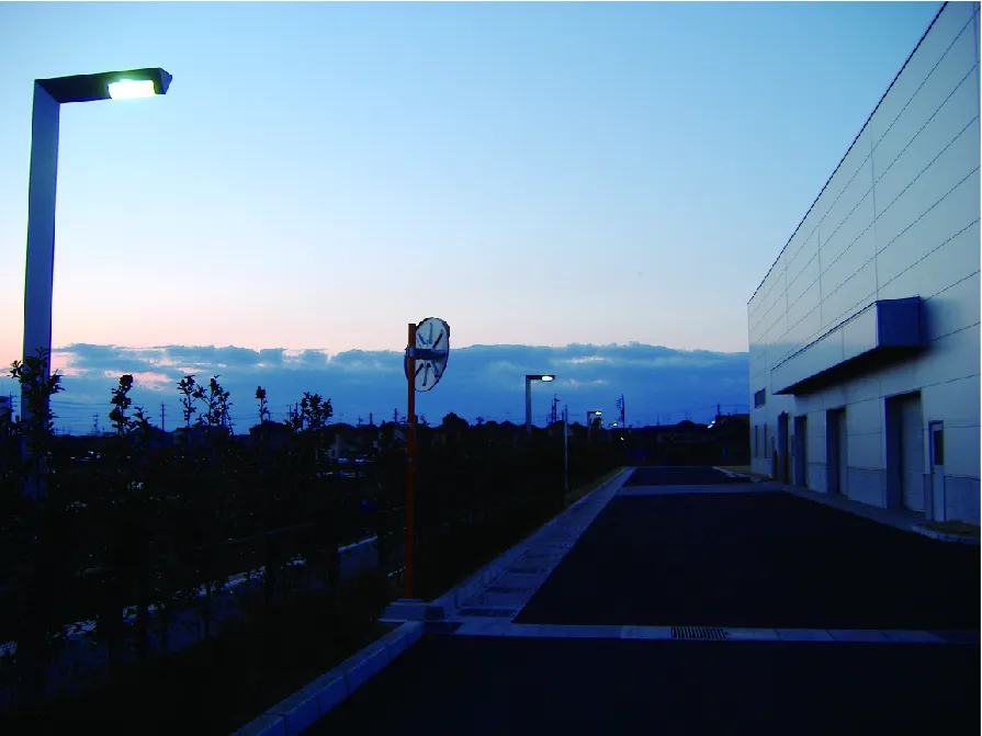 新築工場の電気設備工事